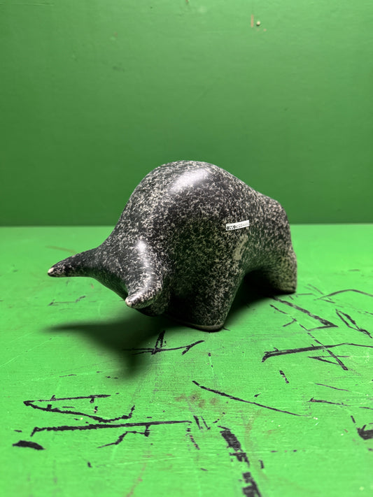 Otto Keramik Classic Ceramic Bull West German Pottery Fat Lava