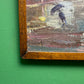 Oil Painting On Board Titled ‘ Stormy Night ‘