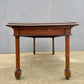 Late 1800s Large English Oak Table