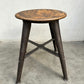 Rare 4 Leg Industrial Work Stool By Ama 1930s