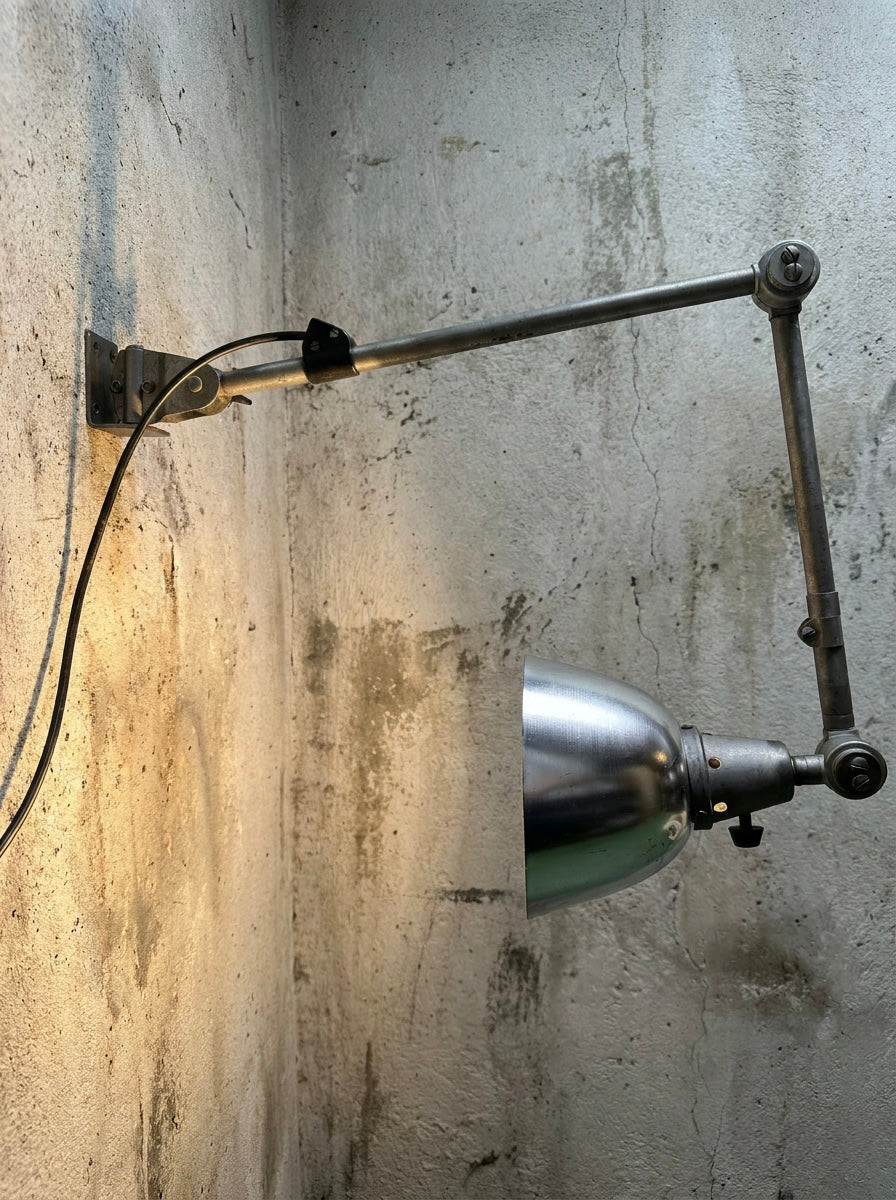 1950s Wall Mounted Task Lamp By Curt Fischer For Midgard