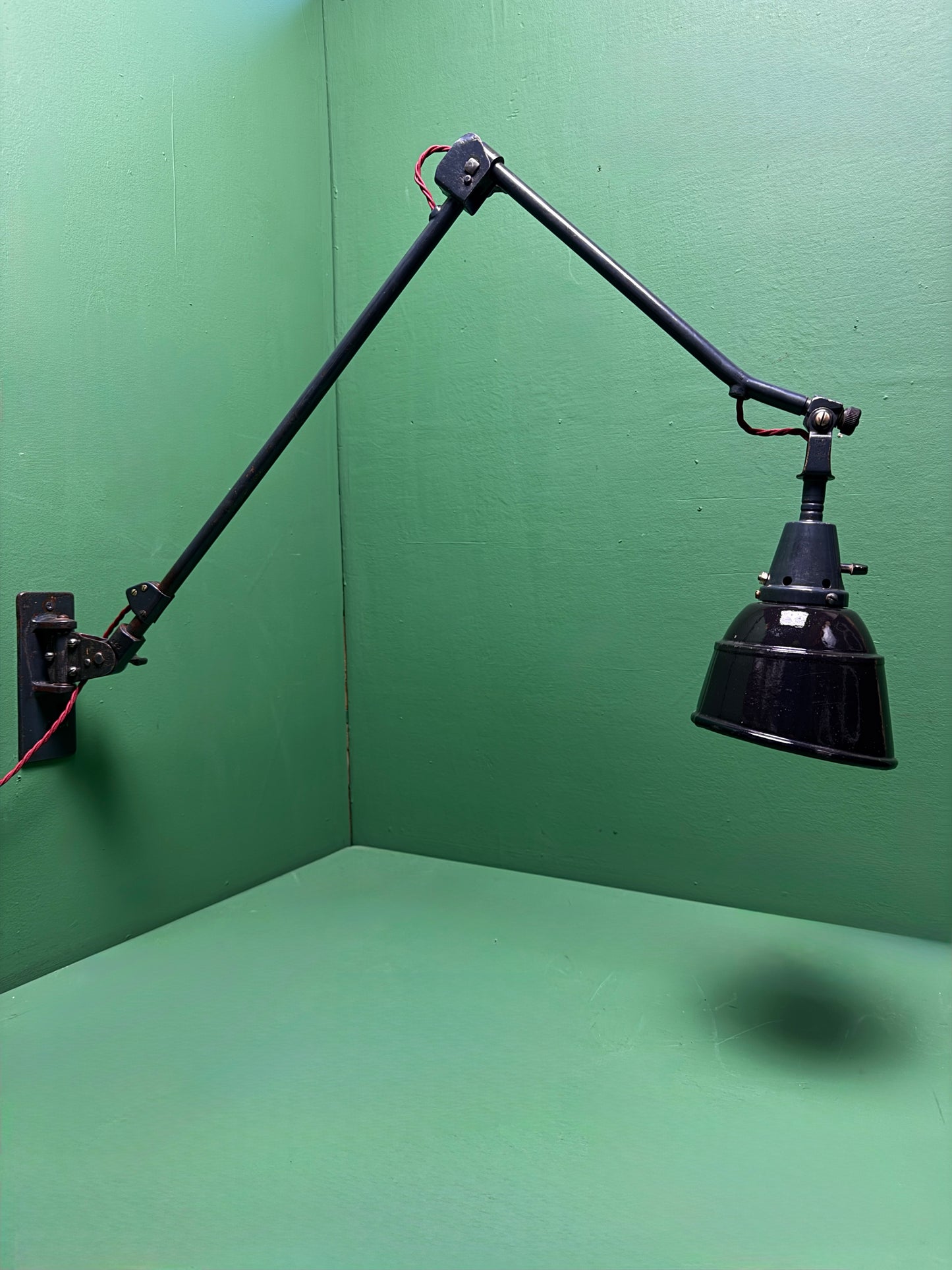 1930s Wall Mounted Task Lamp By Curt Fischer For Midgard