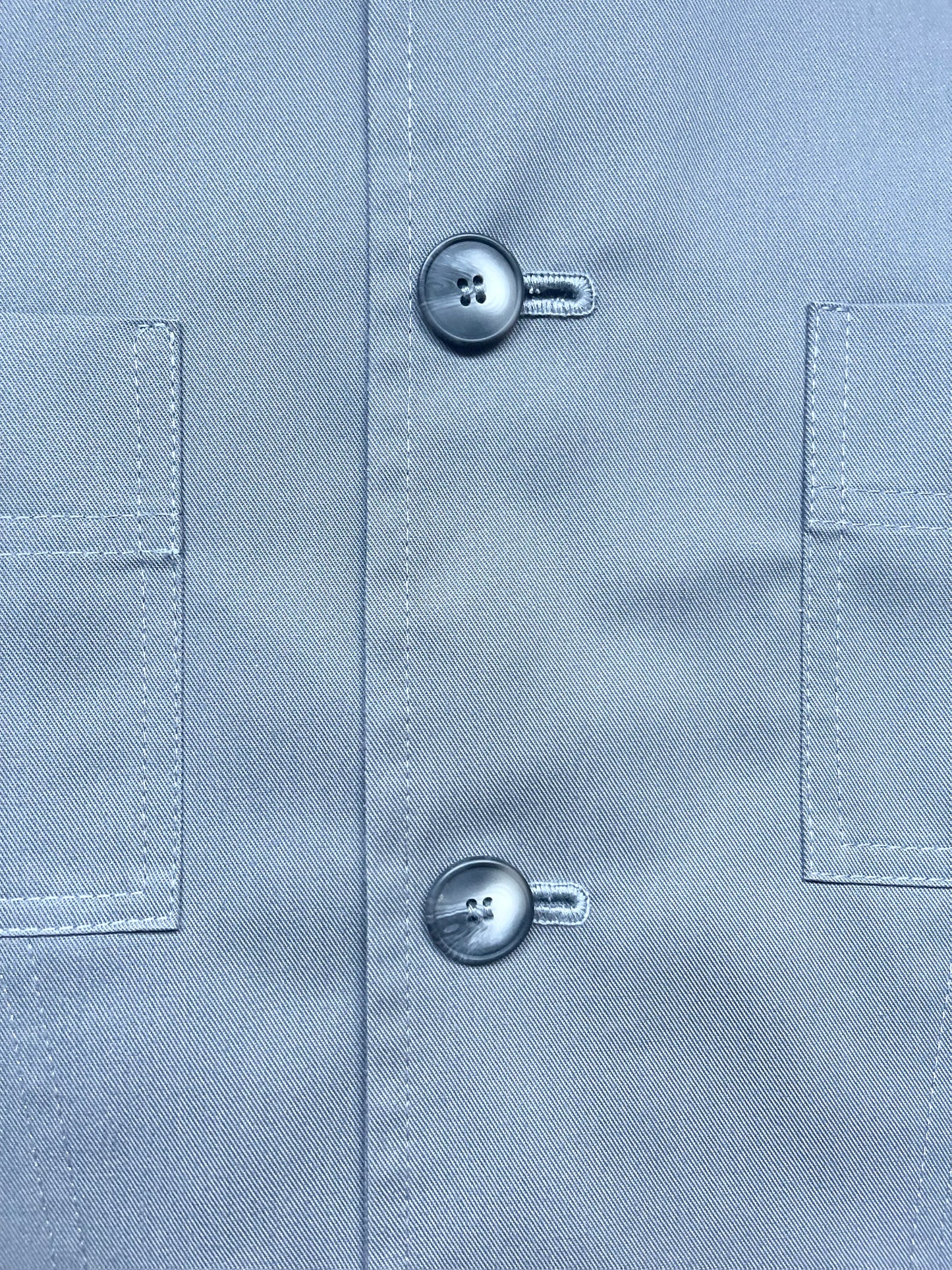 The 'Mintan' Made In London Classic Work Wear Drill Cotton Over Shirt