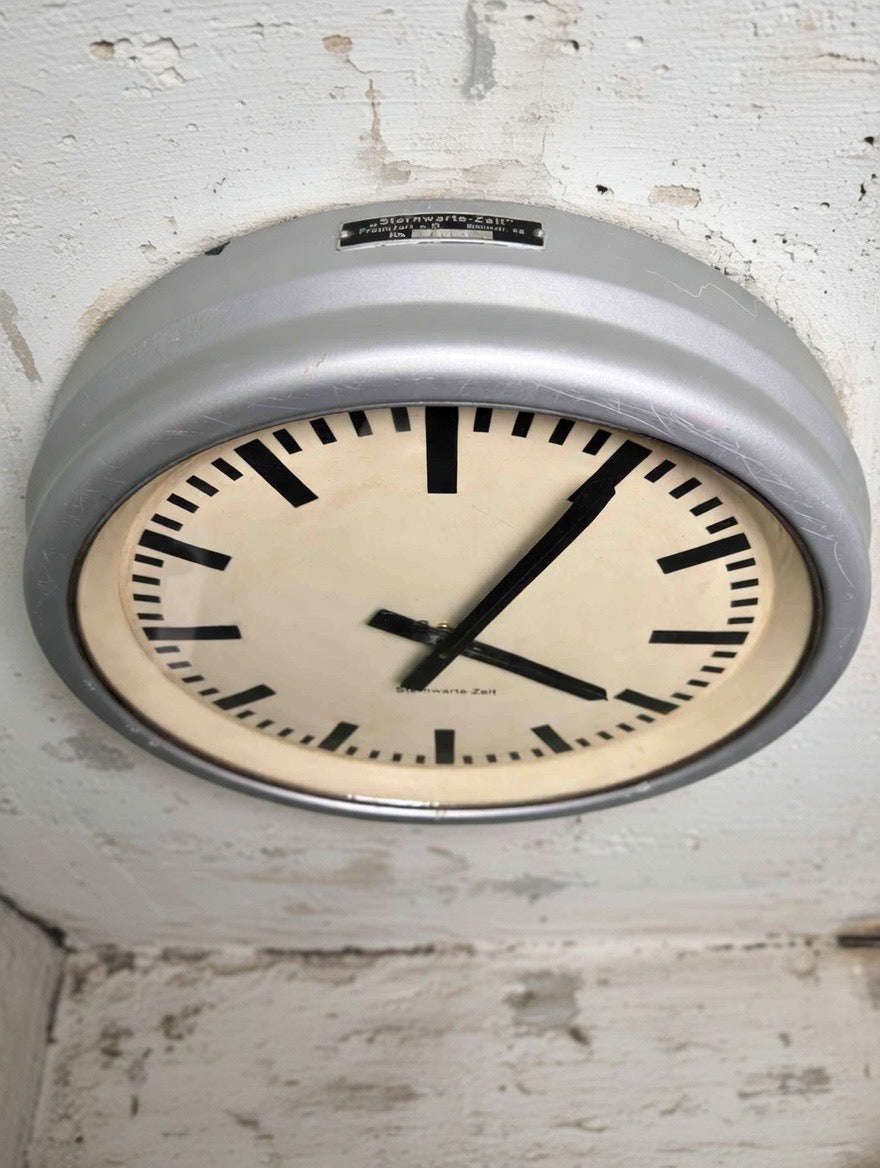 1950s Sternwarte Zeit German Observatory Clock