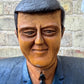 1960s Hand Carved President Kennedy Bust