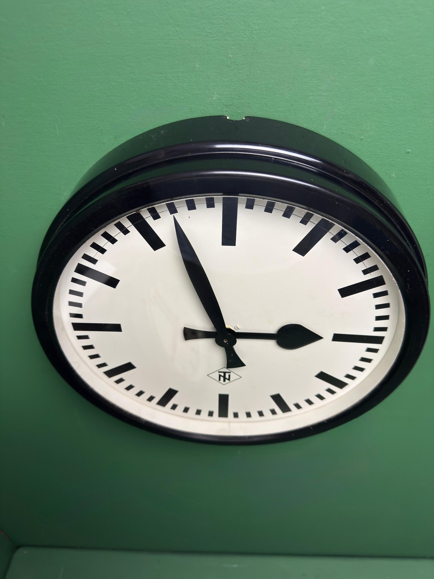 1940s TN Tele Norma West German Bakelite Factory / Office Clock