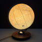 Vintage 1960s German Glass Globe Lamp By JRO Globus Munchen