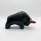 Otto Keramik Classic Ceramic Bull West German Pottery Fat Lava