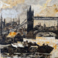 1967 Signed Oil On Canvas View Of London