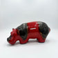 Otto Keramik Ceramic Hippopotamus West German Pottery Fat Lava