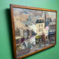 Oil Painting On Board Titled ‘ Stormy Night ‘