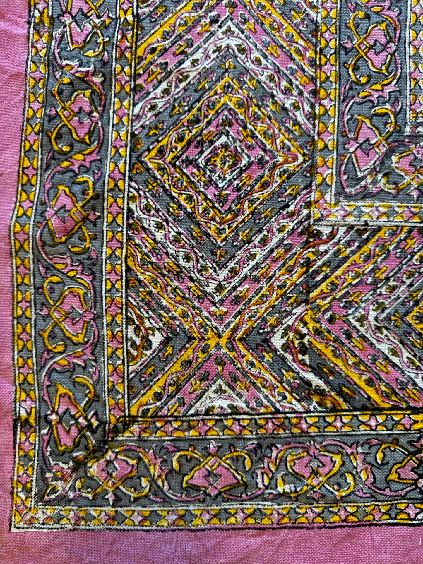 Ghalamkari Hand Block Prints Made In Iran