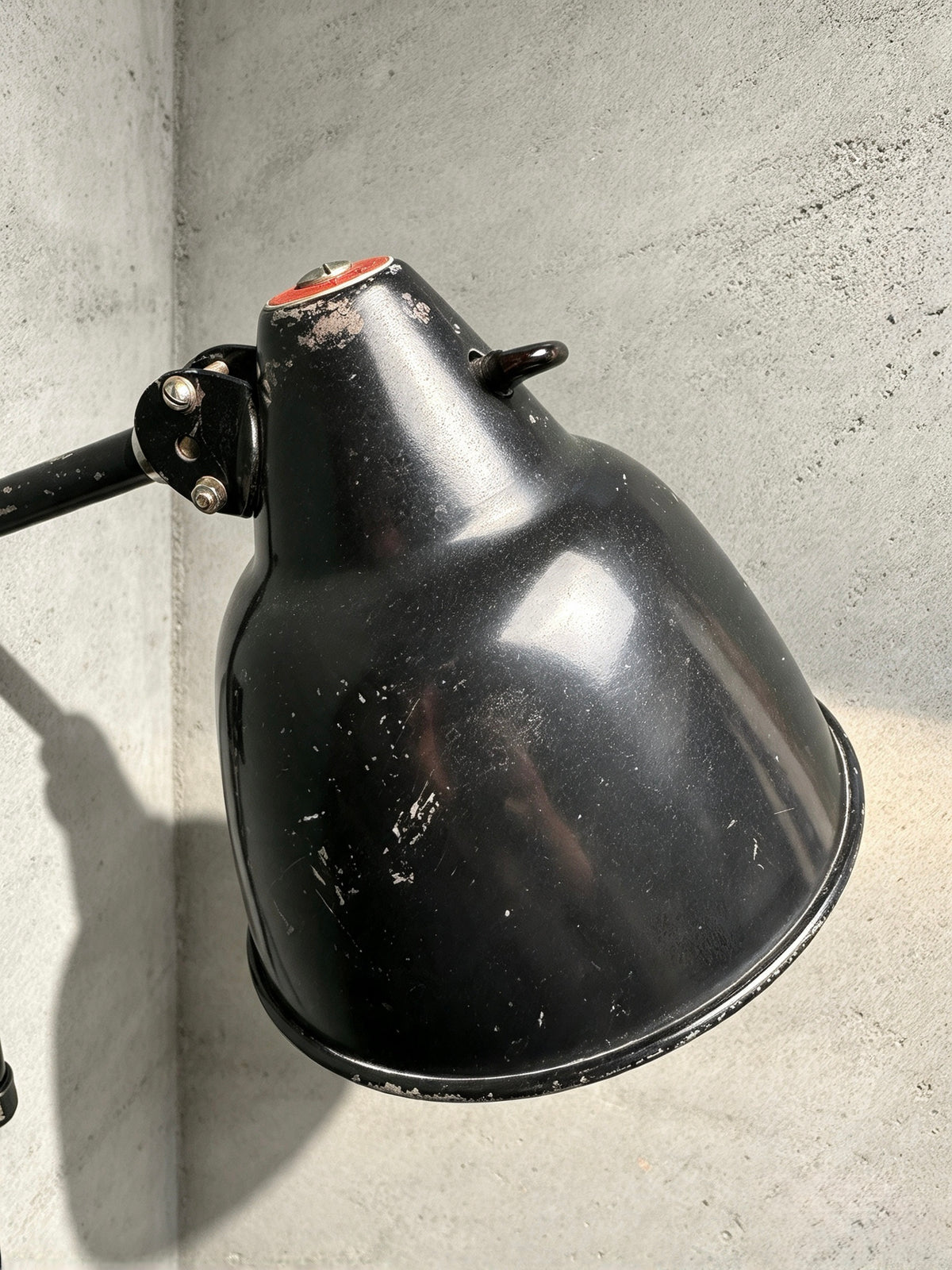 1940s Industrial Scissor Lamp By Helo Leuchten