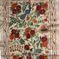 Hand Made Silk On Silk Uzbek Bukhara Suzani.