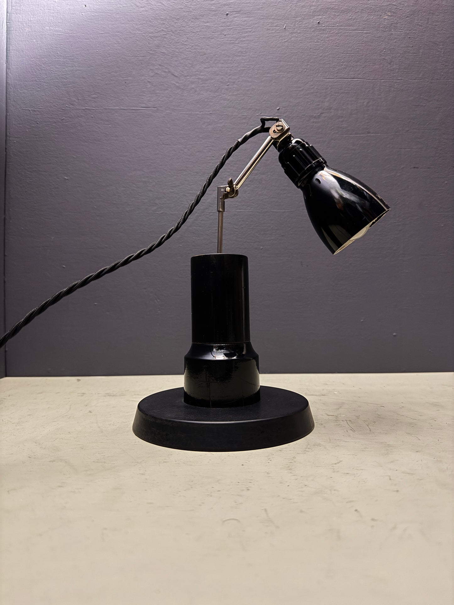 1920s Bakelite Table Lamp By FK Germany