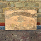 Pre 1940s Japanese Wooden Insurance Company Sign