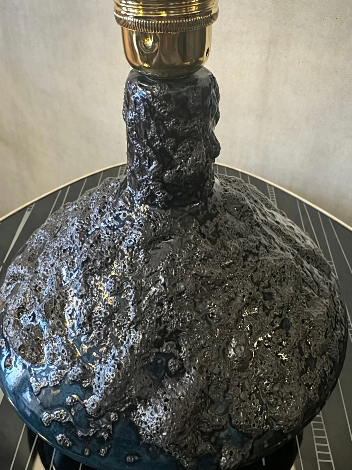Otto Keramik Fat Lava UFO Lamp