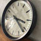 Large Czech 1950s Bakelite Office / Factory Clocks By Pragotron