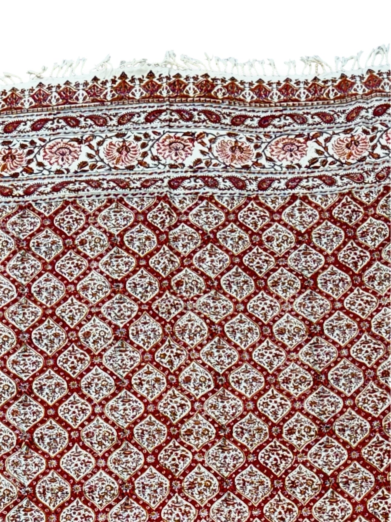 Ghalamkari Hand Block Prints Made In Iran