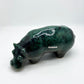 Otto Keramik Ceramic Hippopotamus West German Pottery Fat Lava