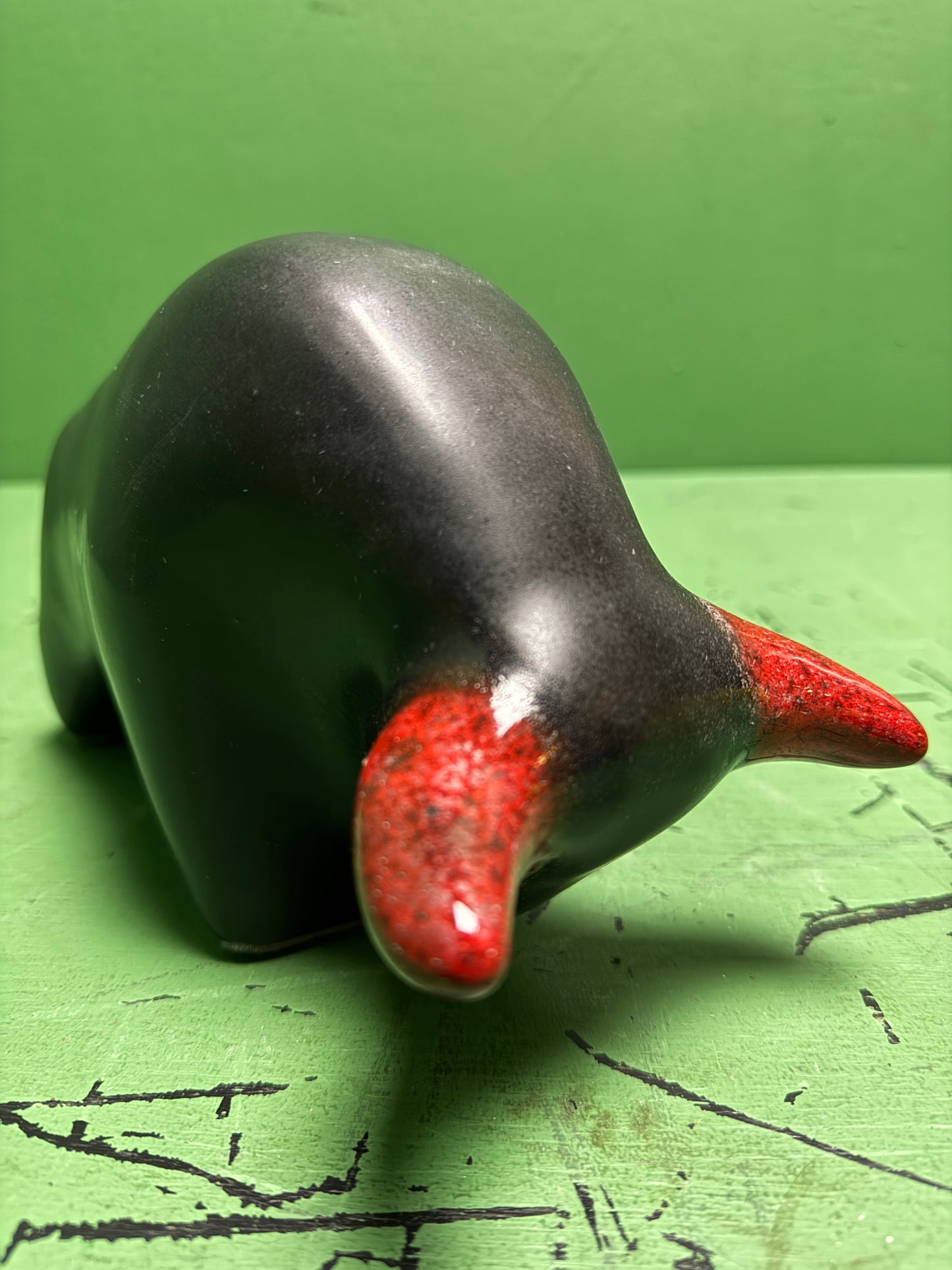 Otto Keramik Classic Ceramic Bull West German Pottery Fat Lava