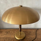 1940s Gold Table Lamp By SBF Sächsische Bronzewarenfabrik