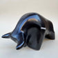 Otto Keramik Classic Ceramic Bull West German Pottery Fat Lava