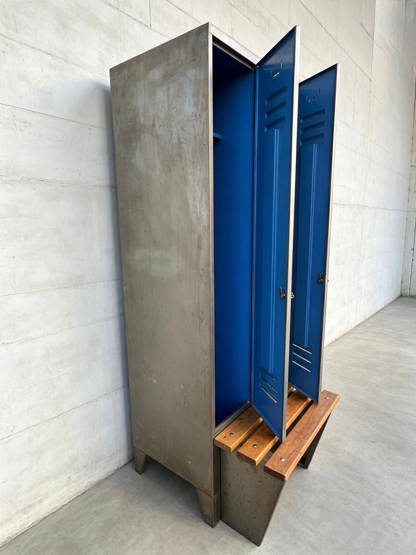 1970s East German Factory Lockers