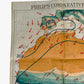 Philips Comparative Wall Atlas Of Africa Circa 1950s