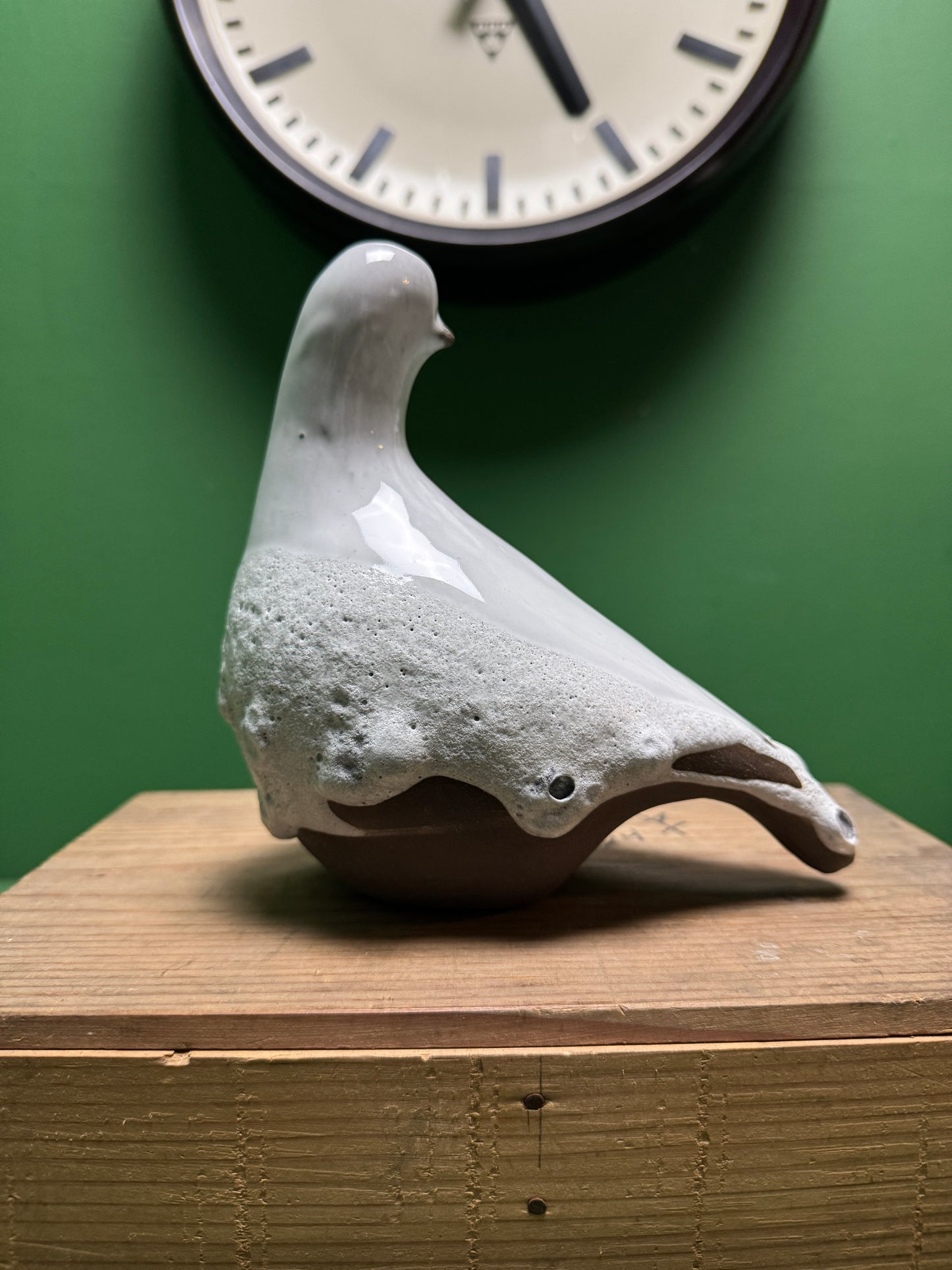 Ceramic Pigeon By Renowned Design Ceramicist Saliha Kartal