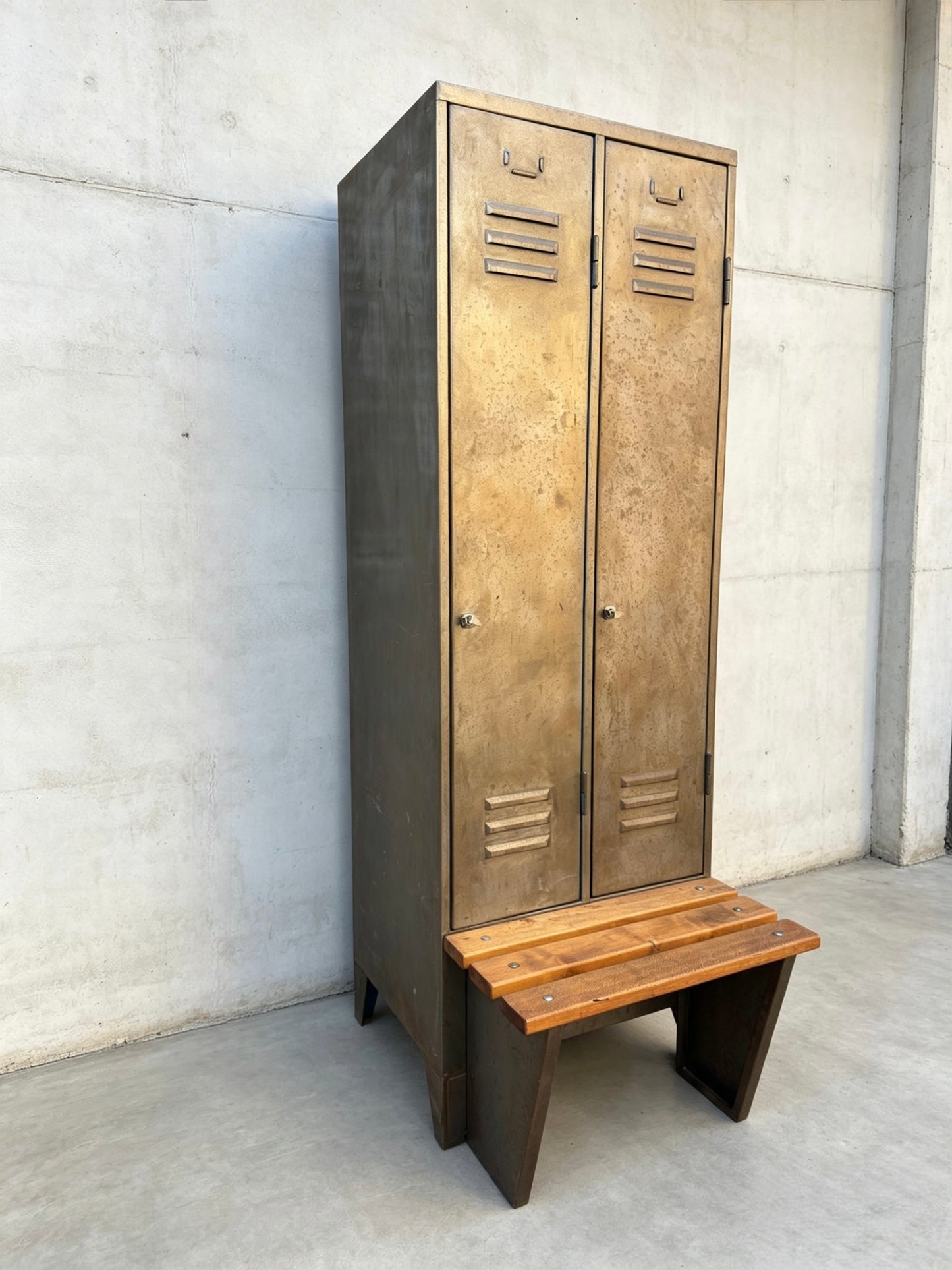 1970s East German Factory Lockers