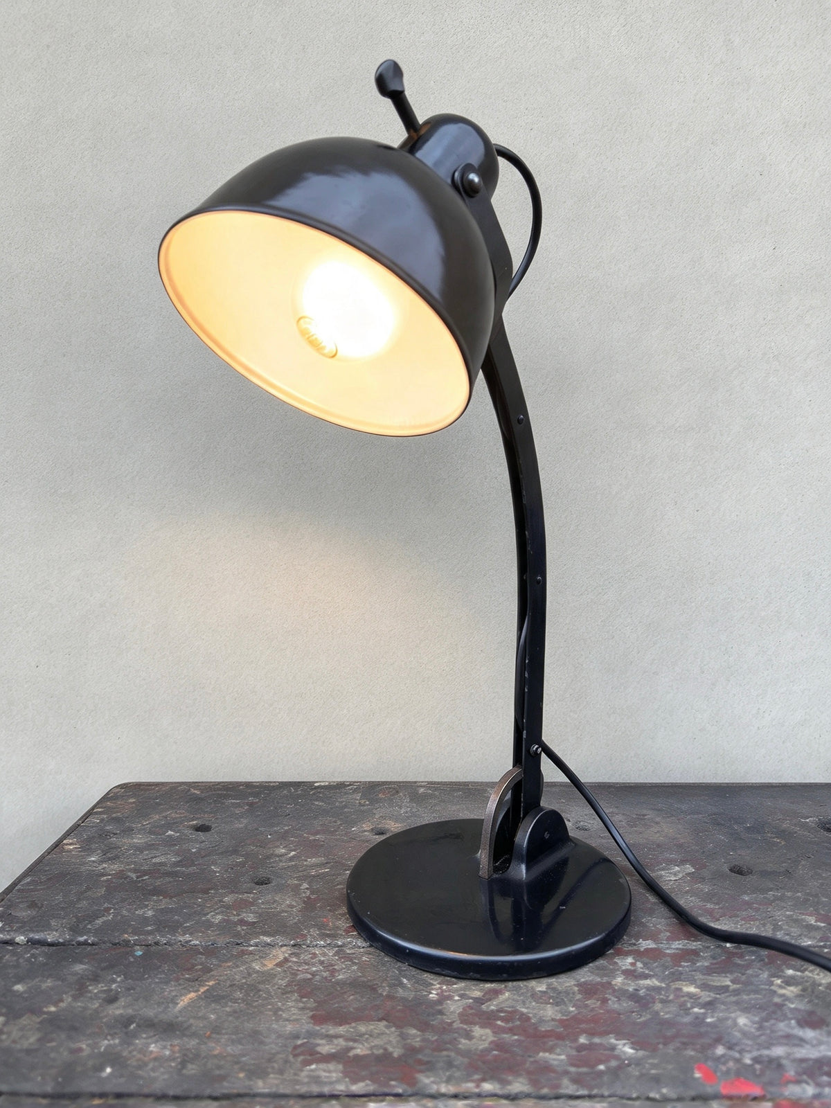 Rare 1930s Bauhaus Desk Lamp By Dr. Ing. Schneider & Co