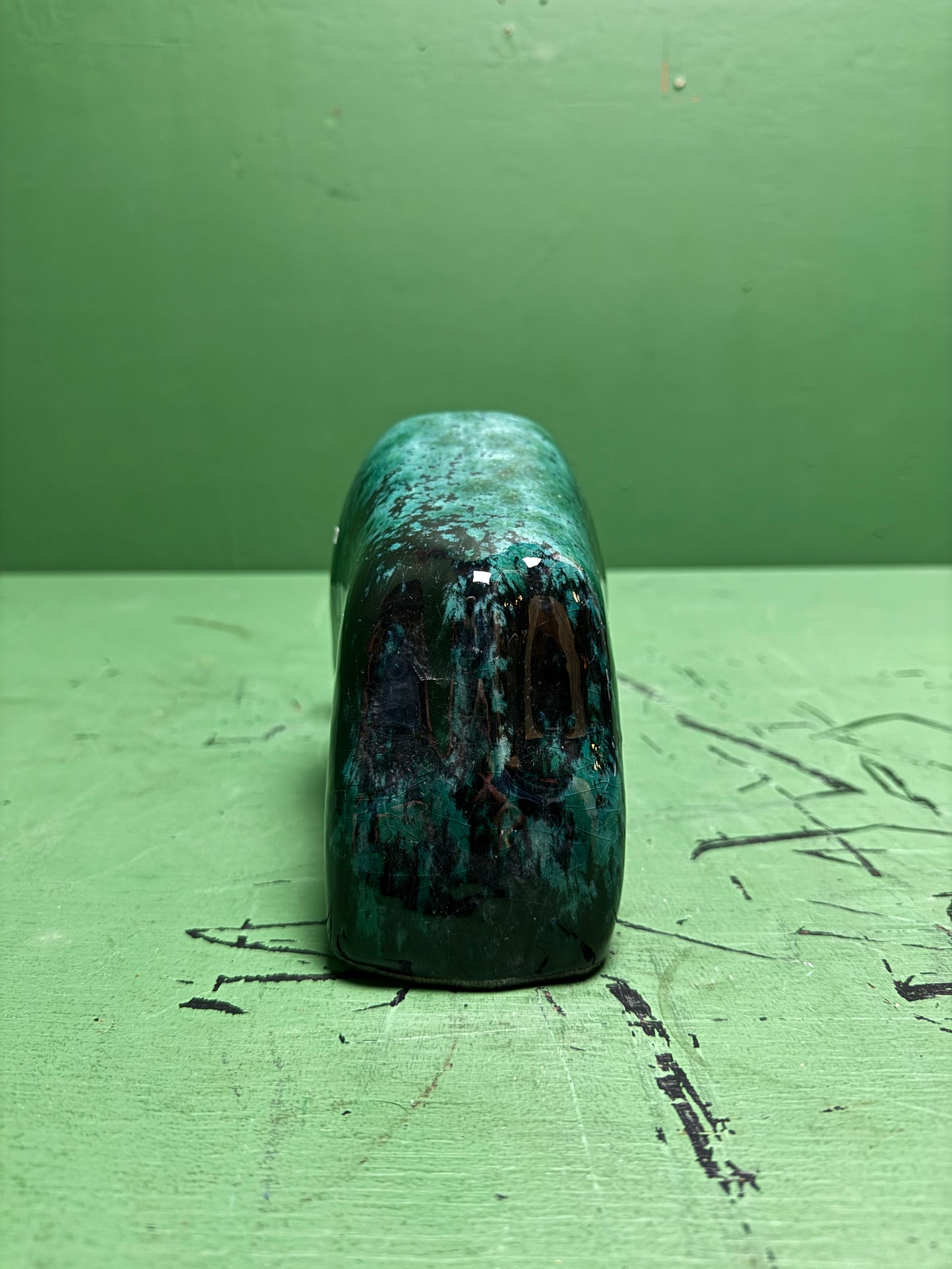 Otto Keramik Classic Ceramic Bull West German Pottery Fat Lava