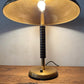 1940s Gold Table Lamp By SBF Sächsische Bronzewarenfabrik