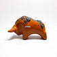 Otto Keramik Classic Ceramic Bull West German Pottery Fat Lava