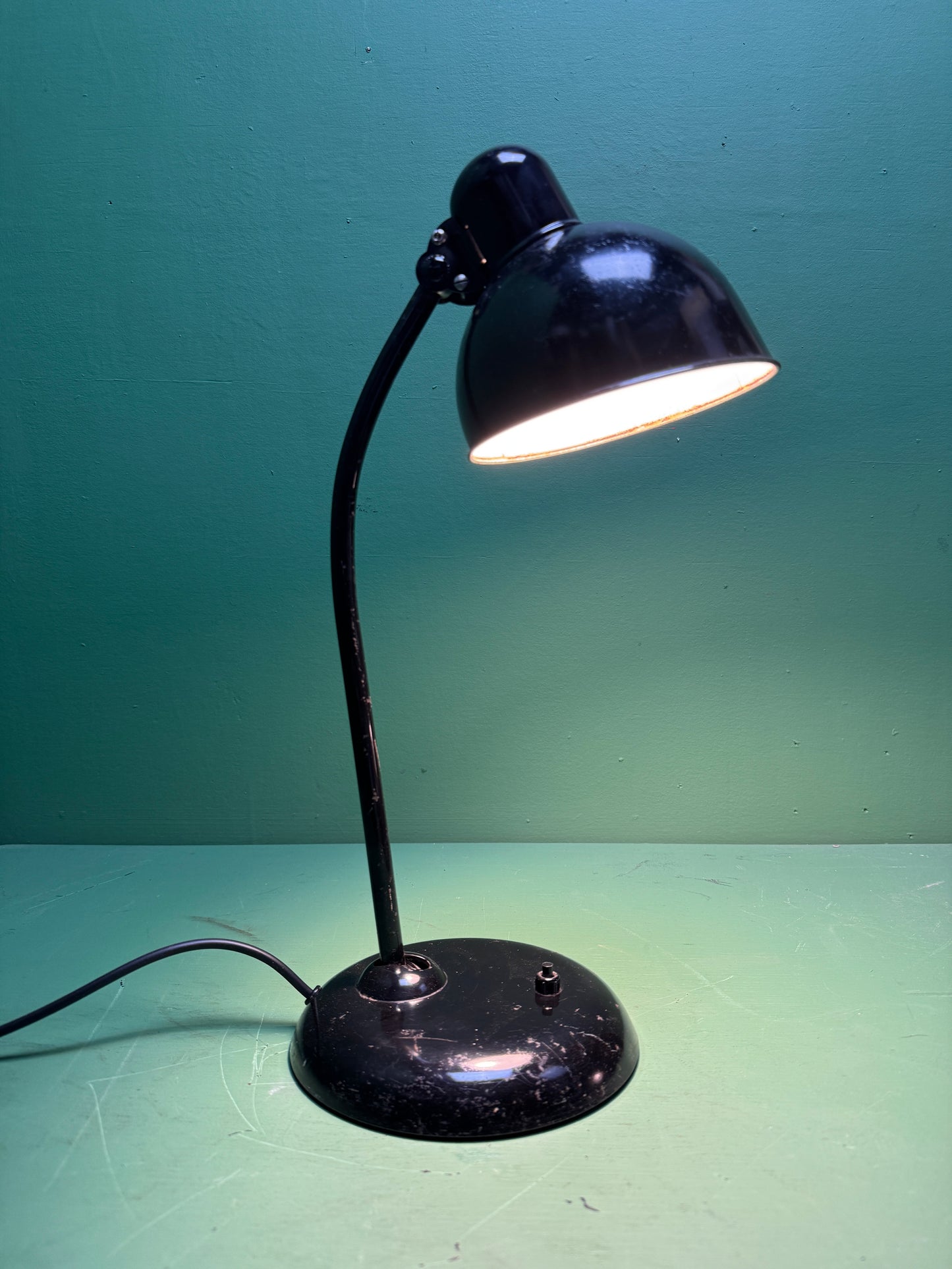 1930s Kaiser Idell Model 6556 Table Lamp By Christian Dell