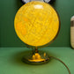 Vintage 1960s German Glass Globe Lamp By JRO Globus Munchen