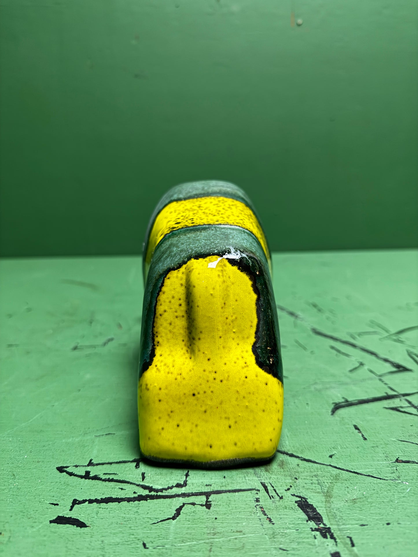 Otto Keramik Classic Ceramic Bull West German Pottery Fat Lava