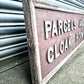 Large Early 1900s GWR Very Large Cloak Room Sign