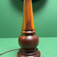 Mid Century 1960s Scandinavian Turned Teak Table Lamp