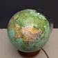 Vintage 1960s German Glass Globe Lamp By JRO Globus Munchen