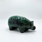 Otto Keramik Ceramic Hippopotamus West German Pottery Fat Lava
