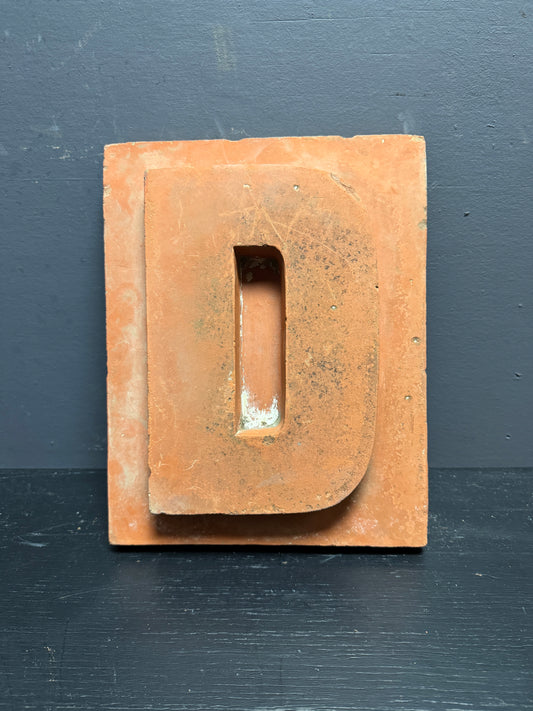 Victorian Era Terracotta Signage