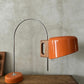 Rare Orange 1960s Fase Sauce Table Lamp By Tomas Diaz Magro Spain