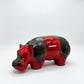 Otto Keramik Ceramic Hippopotamus West German Pottery Fat Lava