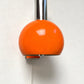 1960s Retro Orange & Chrome Wall Lamp