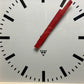 Large Czech Industrial 1970s Square Factory Clocks By Pragotron