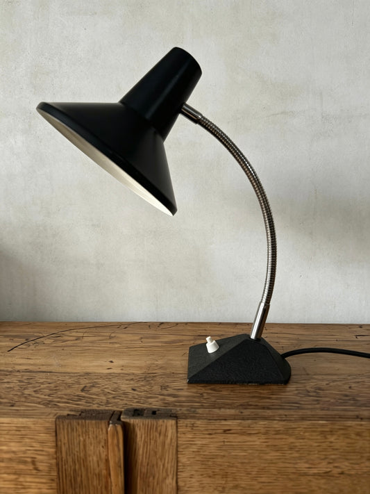 1970s German Retro Gooseneck Table Lamp