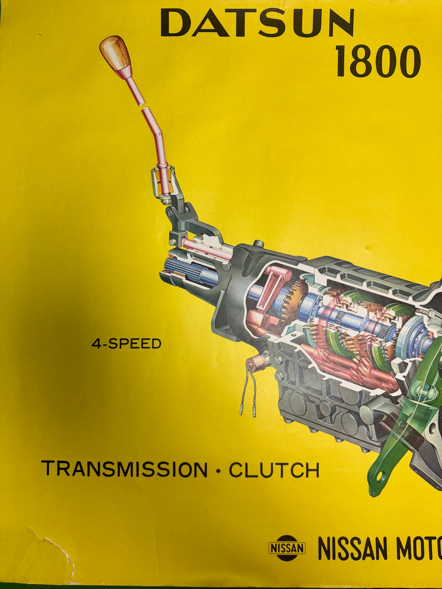 1960s Datsun 1800 Dealership Poster