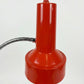 1970s Bright Orange Clamp Lamps Germany